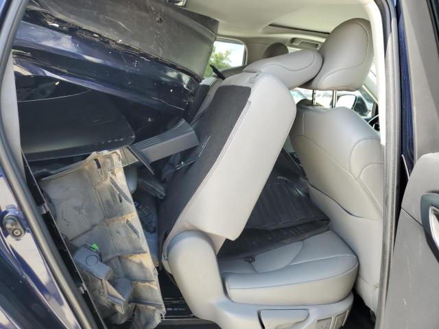 5TDGZRBHXNS588506 - 2022 TOYOTA HIGHLANDER XLE BLUE photo 11