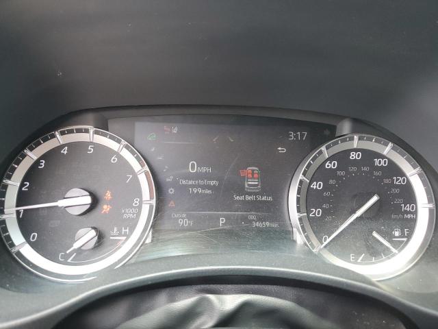 5TDGZRBHXNS588506 - 2022 TOYOTA HIGHLANDER XLE BLUE photo 9