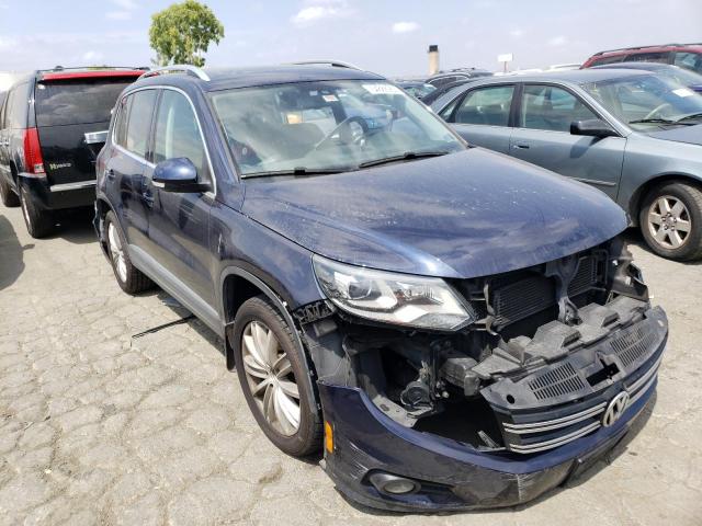 WVGBV7AX7GW608664 - 2016 VOLKSWAGEN TIGUAN S BLUE photo 4