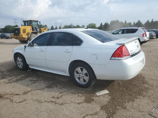 2G1WB5EK4A1158030 - 2010 CHEVROLET IMPALA LT WHITE photo 2