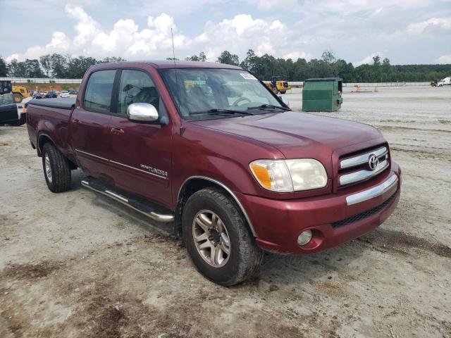 5TBDT44126S544307 - 2006 TOYOTA TUNDRA DOUBLE CAB SR5 BURGUNDY photo 4