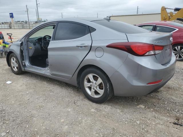 KMHDH4AE6FU250240 - 2015 HYUNDAI ELANTRA SE GRAY photo 2