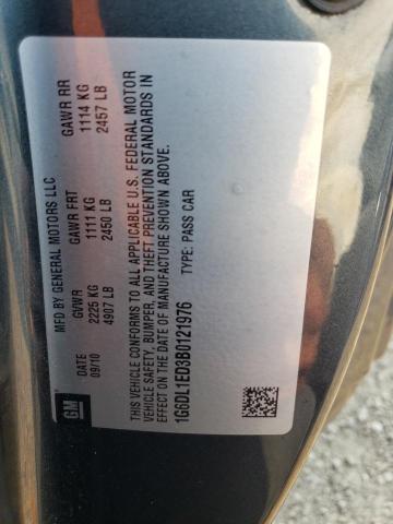 1G6DL1ED3B0121976 - 2011 CADILLAC CTS PERFORMANCE COLLECTION Серый фото 13