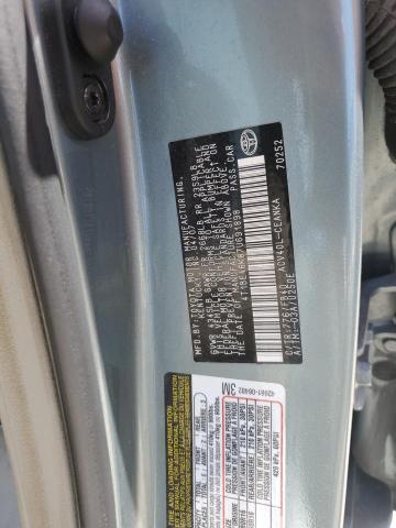 4T1BE46K87U691898 - 2007 TOYOTA CAMRY CE ლურჯი ფოტო 12