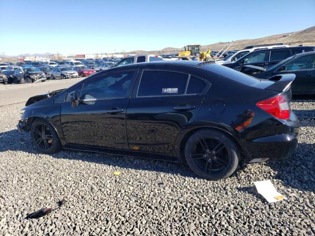 19XFB2F50CE384702 - 2012 HONDA CIVIC LX BLACK photo 2