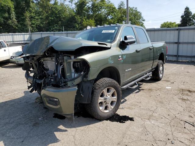 3C6UR5DL9NG169050 - 2022 RAM 2500 BIG HORN/LONE STAR GREEN photo 1