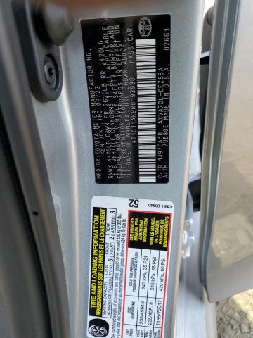 4T1G11AK9RU193980 - 2024 TOYOTA CAMRY SE NIGHT SHADE GRAY photo 12