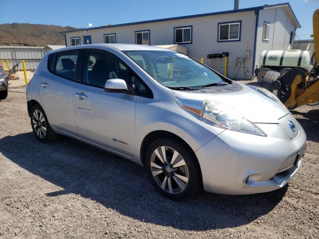 1N4AZ0CP6FC322108 - 2015 NISSAN LEAF S SILVER photo 4