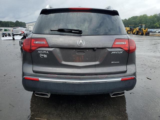 2HNYD2H21BH500119 - 2011 ACURA MDX CHARCOAL photo 6