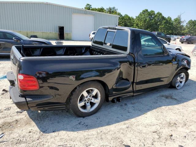 2FTZF07382CA57418 - 2002 FORD F150 SVT LIGHTNING BLACK photo 3