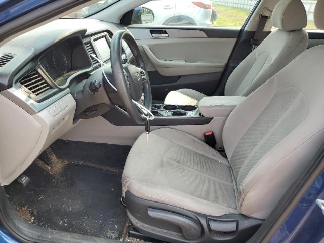 5NPE24AF4KH769908 - 2019 HYUNDAI SONATA SE BLUE photo 7