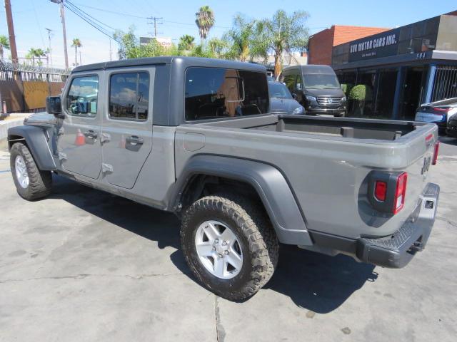 1C6HJTAG4LL216425 - 2020 JEEP GLADIATOR SPORT GRAY photo 3