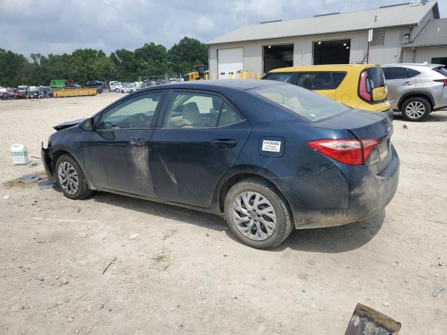 5YFBURHE9JP778175 - 2018 TOYOTA COROLLA L BLUE photo 2