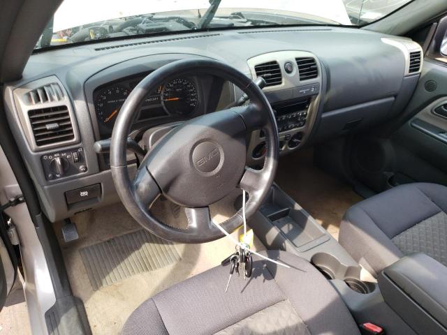 1GTCS146248145222 - 2004 GMC CANYON SILVER photo 8