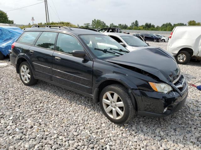 4S4BP61C886356989 - 2008 SUBARU OUTBACK 2.5I BLACK photo 4