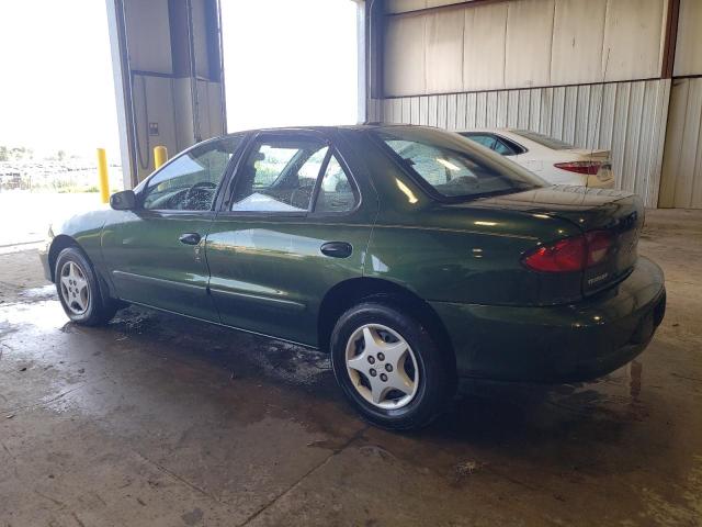 1G1JC5248Y7384324 - 2000 CHEVROLET CAVALIER GREEN photo 2