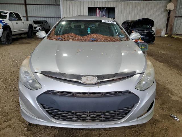 KMHEC4A46EA108965 - 2014 HYUNDAI SONATA HYBRID SILVER photo 5