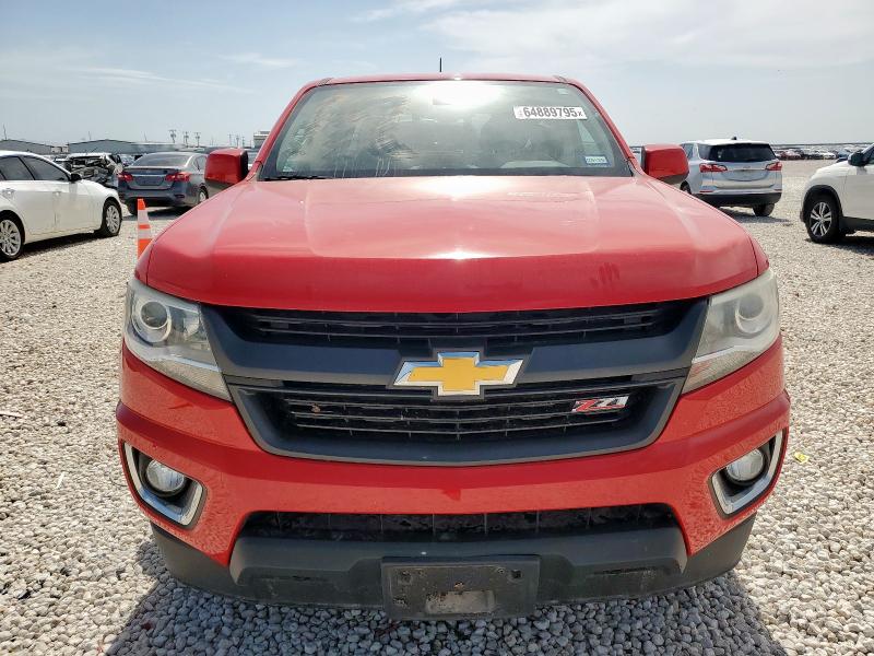 1GCGTDEN0K1126583 - 2019 CHEVROLET COLORADO Z71 RED photo 5