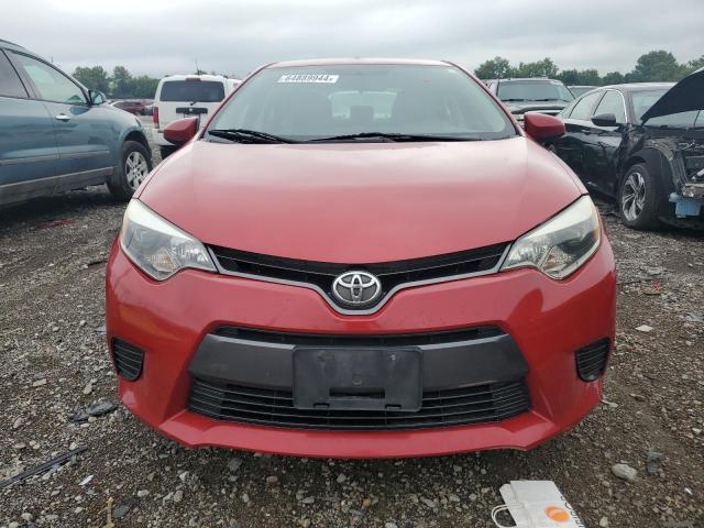 2T1BURHE3GC728137 - 2016 TOYOTA COROLLA L RED photo 5