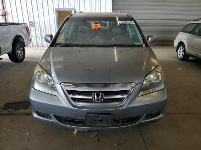 5FNRL38735B117582 - 2005 HONDA ODYSSEY EXL ნაცრისფერი ფოტო 5