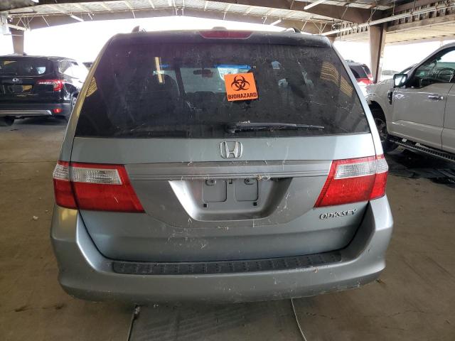 5FNRL38735B117582 - 2005 HONDA ODYSSEY EXL ნაცრისფერი ფოტო 6