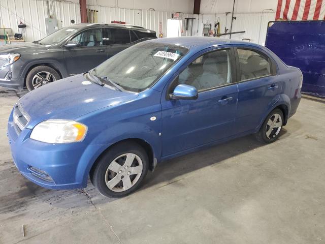 KL1TD56678B076042 - 2008 CHEVROLET AVEO BASE BLUE photo 1