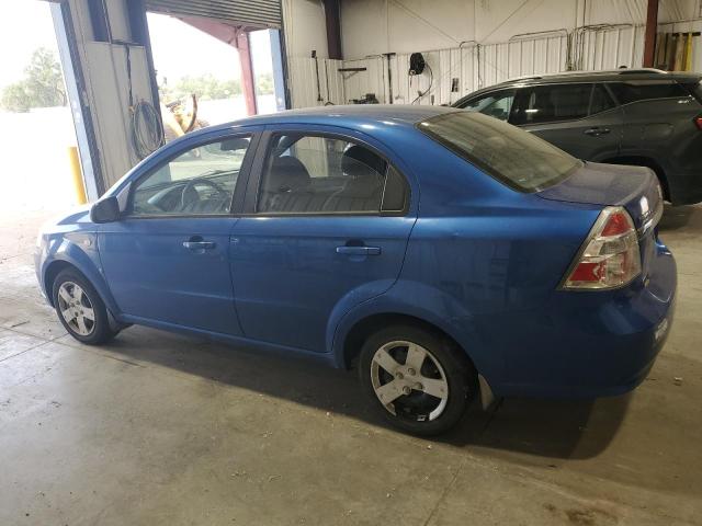 KL1TD56678B076042 - 2008 CHEVROLET AVEO BASE BLUE photo 2