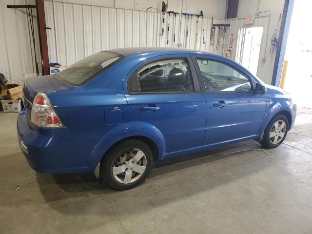 KL1TD56678B076042 - 2008 CHEVROLET AVEO BASE BLUE photo 3