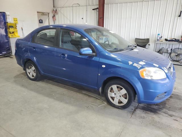 KL1TD56678B076042 - 2008 CHEVROLET AVEO BASE BLUE photo 4