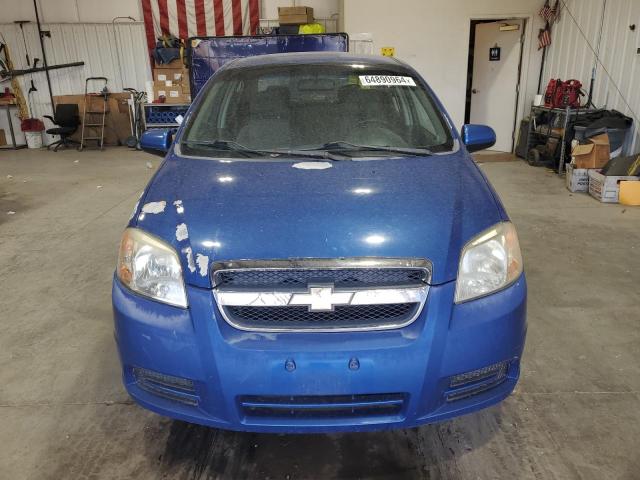 KL1TD56678B076042 - 2008 CHEVROLET AVEO BASE BLUE photo 5