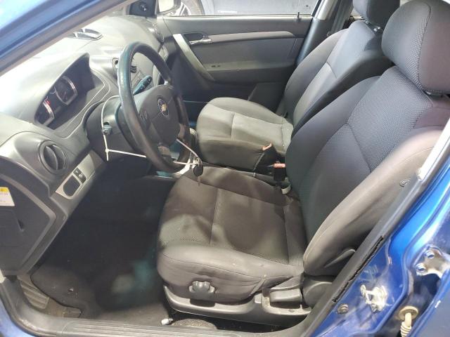 KL1TD56678B076042 - 2008 CHEVROLET AVEO BASE BLUE photo 7