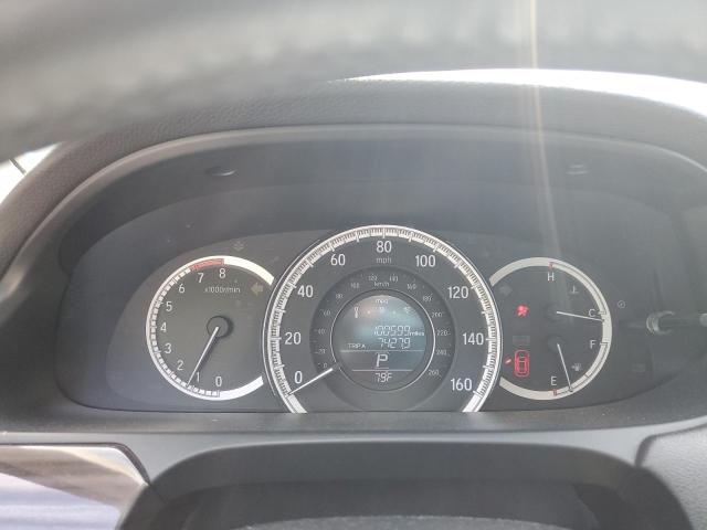 1HGCR3F8XHA035525 - 2017 HONDA ACCORD EXL WHITE photo 9