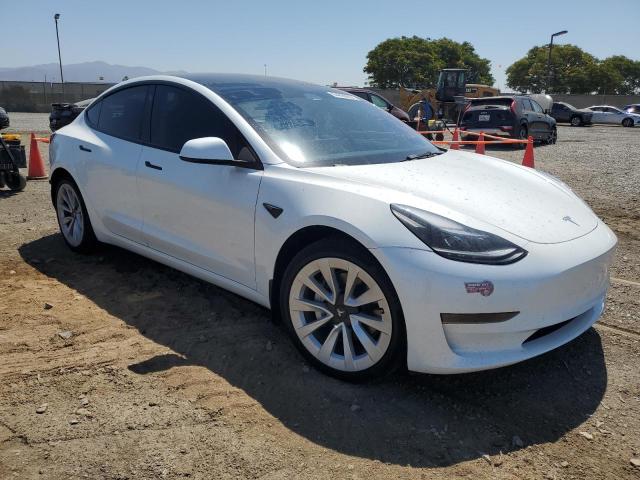 5YJ3E1EA3PF451862 - 2023 TESLA MODEL 3 WHITE photo 4