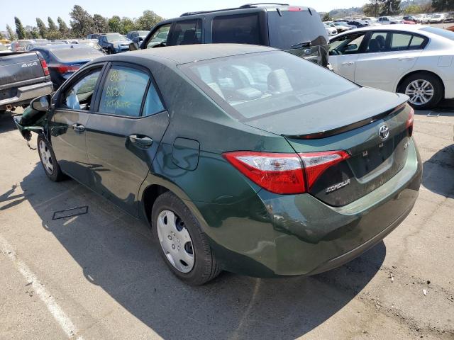 5YFBPRHE9FP362450 - 2015 TOYOTA COROLLA ECO GREEN photo 2