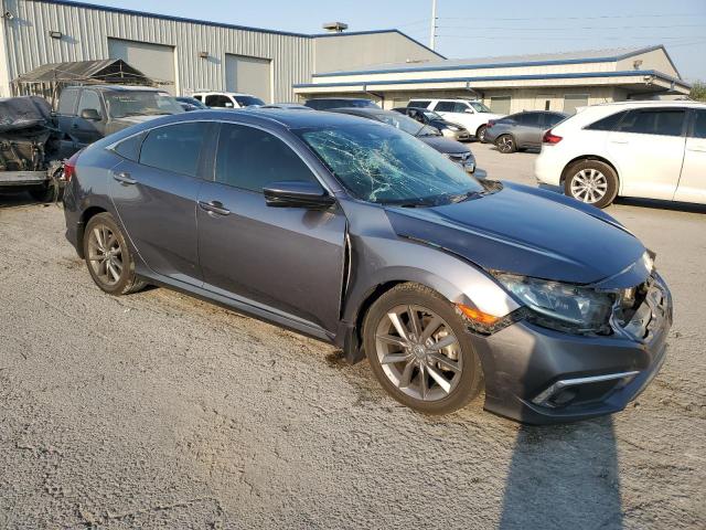 19XFC1F39KE018211 - 2019 HONDA CIVIC EX ნაცრისფერი ფოტო 4