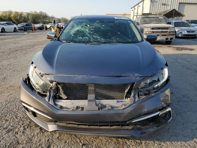 19XFC1F39KE018211 - 2019 HONDA CIVIC EX ნაცრისფერი ფოტო 5