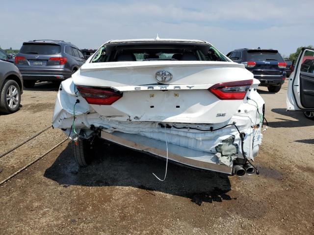 4T1S11AK7PU185481 - 2023 TOYOTA CAMRY SE NIGHT SHADE WHITE photo 6