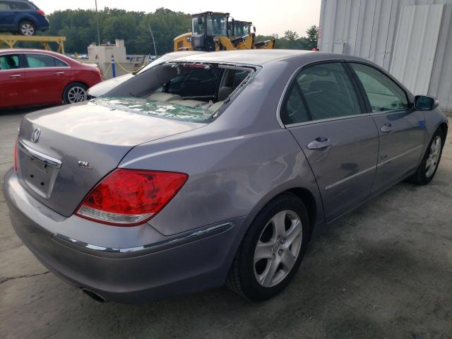 JH4KB16688C000017 - 2008 ACURA RL GRAY photo 3