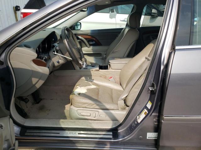 JH4KB16688C000017 - 2008 ACURA RL GRAY photo 7