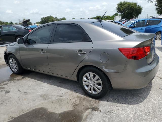 KNAFU4A21C5554741 - 2012 KIA FORTE EX GRAY photo 2