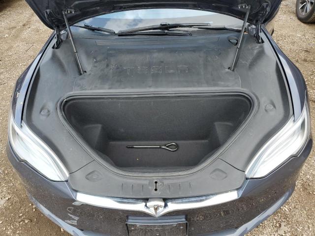 5YJSA1E22LF360799 - 2020 TESLA MODEL S BLUE photo 11