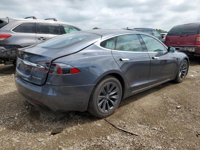 5YJSA1E22LF360799 - 2020 TESLA MODEL S BLUE photo 3