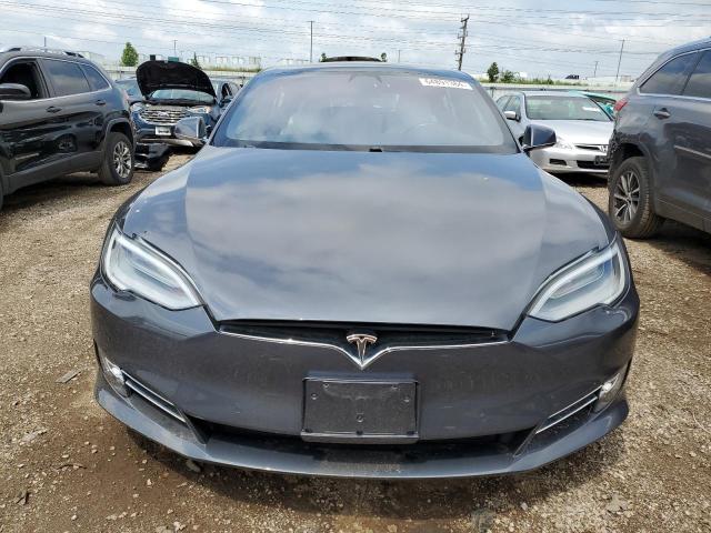 5YJSA1E22LF360799 - 2020 TESLA MODEL S BLUE photo 5