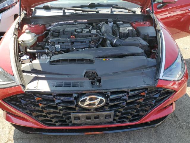 5NPEH4J27LH024681 - 2020 HYUNDAI SONATA LIMITED RED photo 11