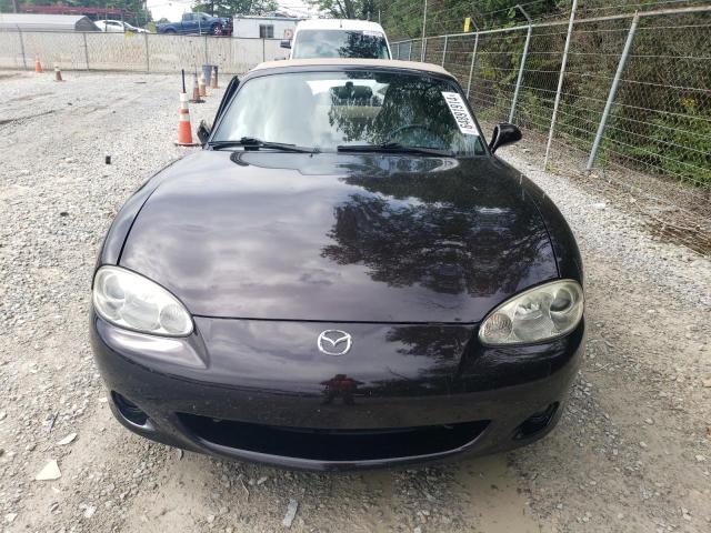 JM1NB353850413909 - 2005 MAZDA MX-5 MIATA BASE BURGUNDY photo 5