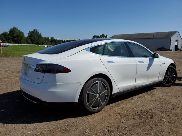 5YJSA1H1XEFP50314 - 2014 TESLA MODEL S თეთრი ფოტო 3