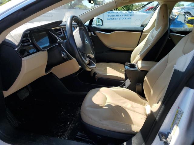 5YJSA1H1XEFP50314 - 2014 TESLA MODEL S თეთრი ფოტო 7