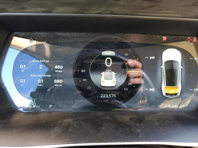 5YJSA1H1XEFP50314 - 2014 TESLA MODEL S თეთრი ფოტო 9