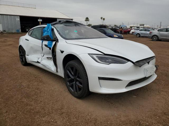 5YJSA1E65NF483938 - 2022 TESLA MODEL S Grafito foto 4