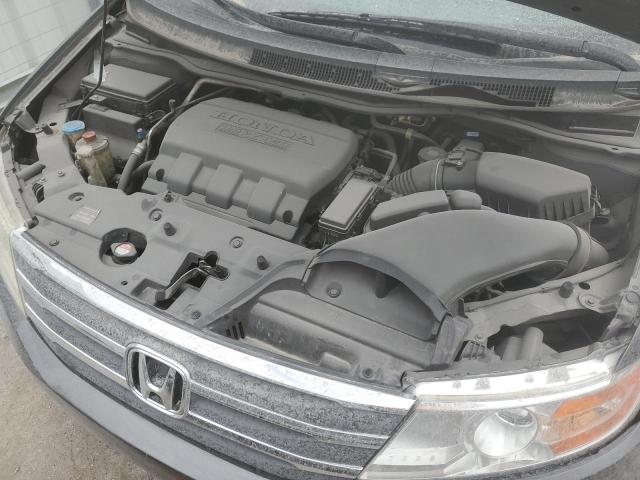 5FNRL5H41BB069013 - 2011 HONDA ODYSSEY EX GRAY photo 12